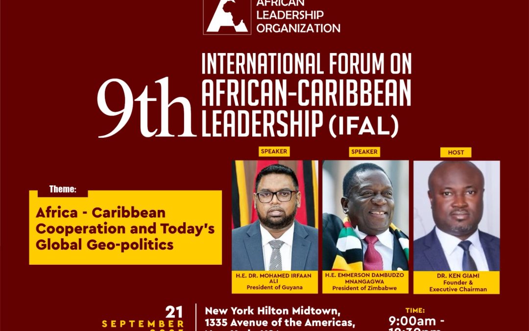 International Forum On African-Caribbean Leadership (IFAL) – New York 2023